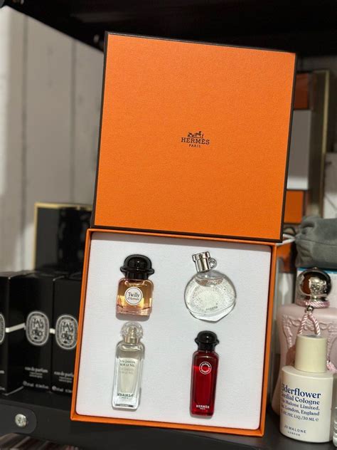 hermes mini fragrance discovery set.